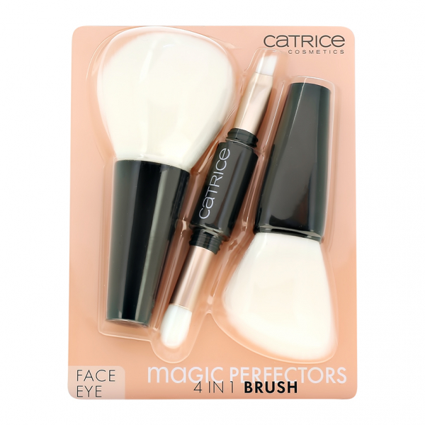 Кисть для лица `CATRICE` MAGIC PERFECTORS 4in1 Brush универсальная